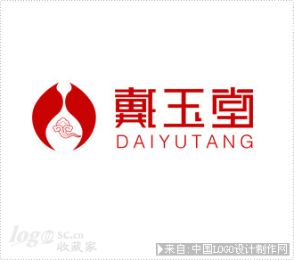 戴玉堂茶叶logo设计欣赏