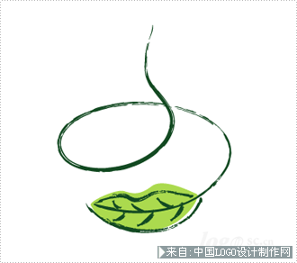 羽然茶茶叶logo设计欣赏