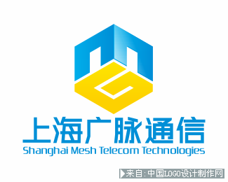 上海广脉通信LOGO标志设计欣赏