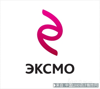 Eksmo传媒logo设计欣赏