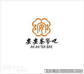 云南安安茶餐厅酒行业标志设计欣赏