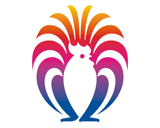 7981正面公鸡logo设计欣赏