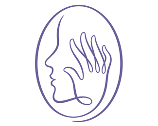 7981女人脸logo设计欣赏