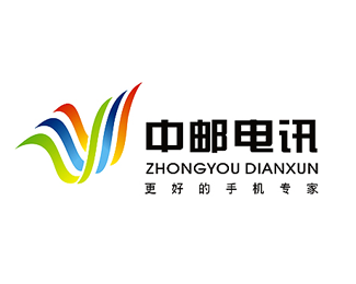 中邮电讯服务品牌标志设计
