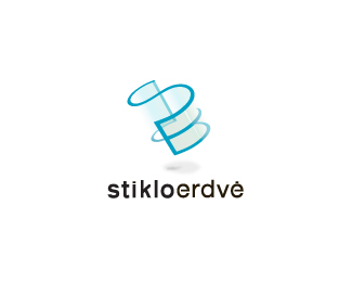 Stiklo Erdve标志设计欣赏