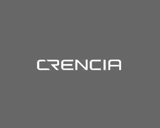韩国crencia牛仔服品牌规划设计logo设计欣赏