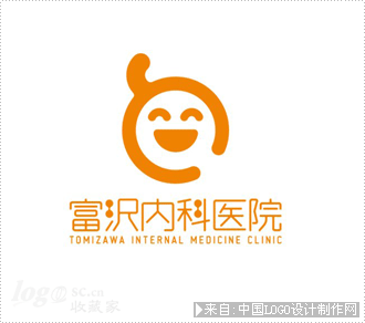 富尺内科医院logo设计欣赏