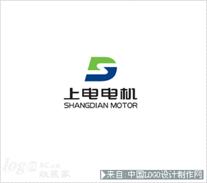 上海市上电电机有限公司logo设计欣赏