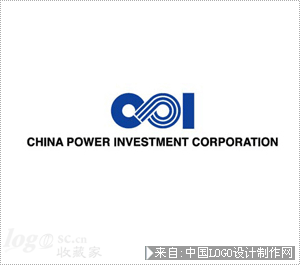 中国电力投资集团标志logo设计欣赏