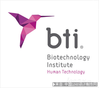 BTI生物技术研究所logo设计欣赏
