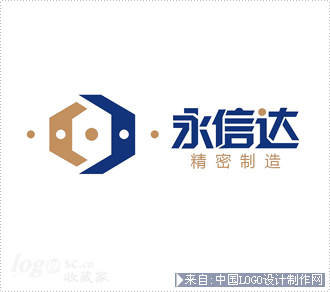 永信达精密logo设计欣赏