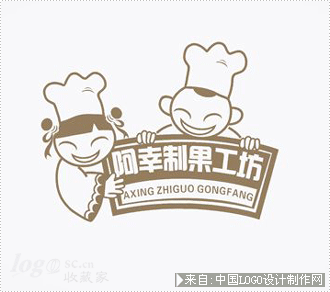 阿幸食品标志设计欣赏