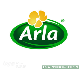 阿拉福兹 Arla Foodslogo设计欣赏