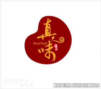 台州真味食品logo设计欣赏