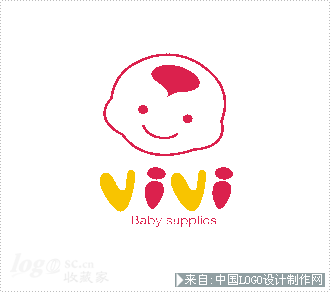vivi宝宝logo设计欣赏