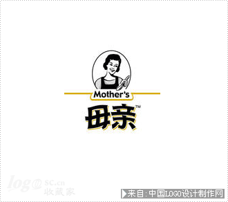 母亲牌牛肉酱商标设计欣赏