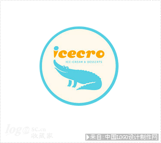 Icecro冰淇淋商标设计欣赏