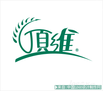 顶维食品logo设计欣赏