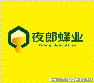 夜郎蜂业logo设计欣赏