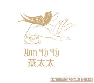 燕太太logo设计欣赏