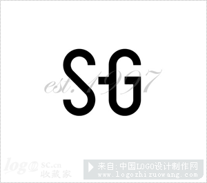 SG est.1997服装logo设计