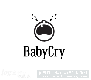 BatdigitCry婴儿服服装logo设计