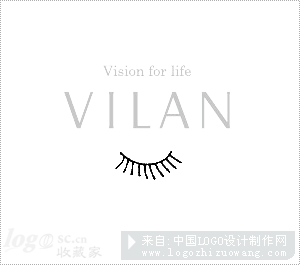 慧兰VIALN服装logo设计