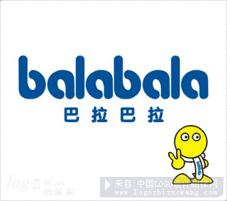 巴拉巴拉童装服装logo设计