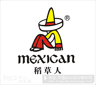 广州稻草人服饰服装logo设计
