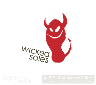 Wicked Soles服装商标设计