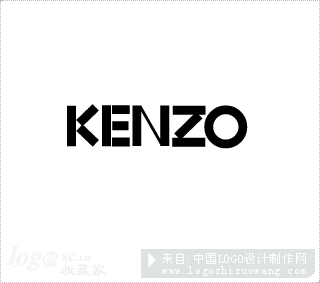 Kenzo 高田贤三服装logo设计