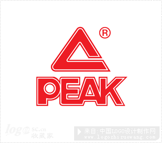 匹克 PEAK服饰行业标志设计