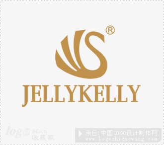 杰利凯利时尚包服装logo设计