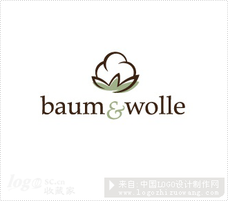 baum wolle服装商标设计