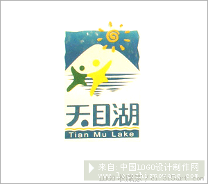 天目湖logo设计