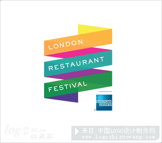 伦敦餐馆美食节logo设计