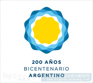 阿根廷庆祝独立200周年标志设计