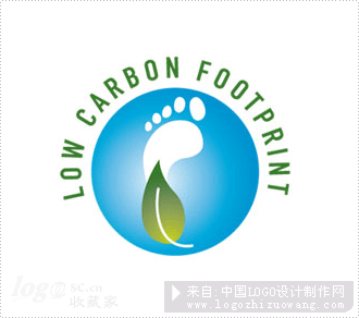 低碳足迹标志设计