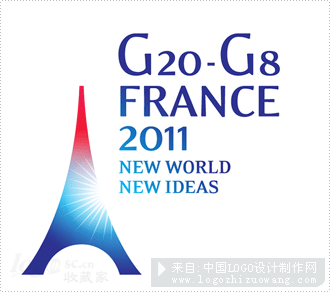 2011年法国G20-G8峰会logo欣赏