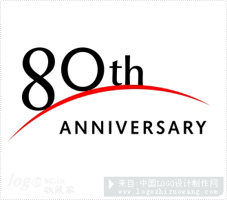 普利司通80周年标识logo欣赏