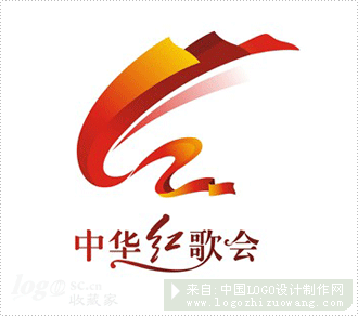 中华红歌会商标设计