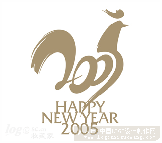 活动logo:2005鸡年商标设计