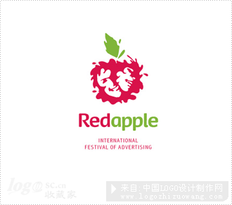 活动logo:红苹果 Red Apple标志设计