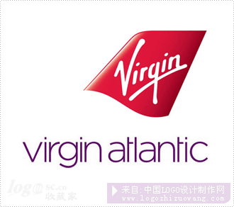 维珍航空 Virgin Atlantic商标设计欣赏