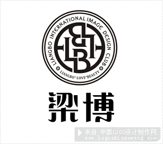 梁博国际logo欣赏