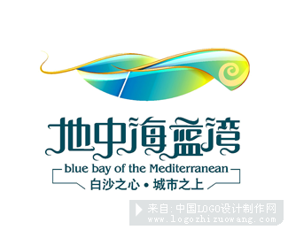 地中海蓝湾logo