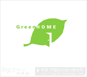 GreenHOME标志设计欣赏