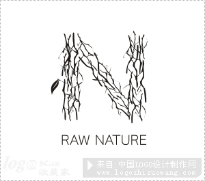 RAW NATURE标志设计欣赏