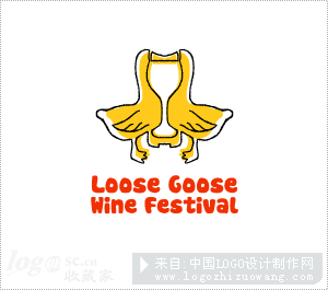 Loose Goose Wine Festivallogo设计欣赏