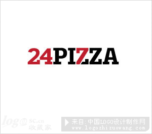 24/7 Pizzalogo欣赏